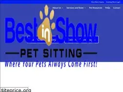 Sites similar to bestinshowpetsitting.com