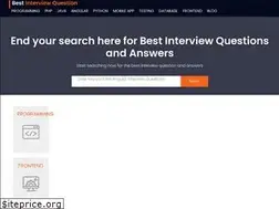 Sites similar to bestinterviewquestion.com