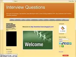 Sites similar to bestinterviews.blogspot.in