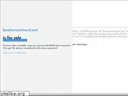 Sites similar to bestinvestment.net