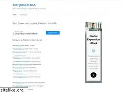 Sites similar to bestjobsitesusa.com