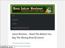 Sites similar to bestjuicerreviews.com