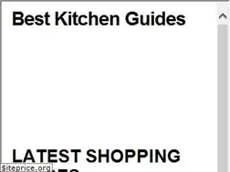 Sites similar to bestkitchenguides.com