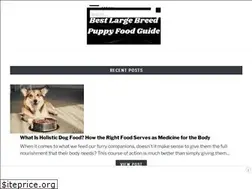 Sites similar to bestlargebreedpuppyfood.net