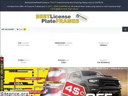 Sites similar to bestlicenseplateframes.com