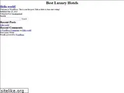 Sites similar to bestluxhotel.com