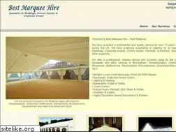 Sites similar to bestmarqueehire.com