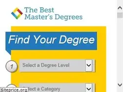 Sites similar to bestmastersdegrees.com