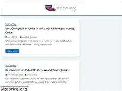 Sites similar to bestmattress.in