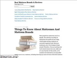 Sites similar to bestmattressbrands.org