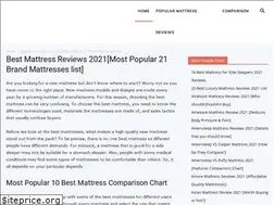 Sites similar to bestmattressesreviews.org