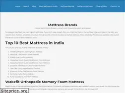 Sites similar to bestmattressinindia.com