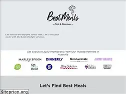 Sites similar to bestmeals.com.au