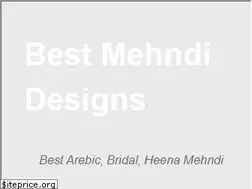 Sites similar to bestmehndidesigns.com
