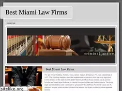 Sites similar to bestmiamilawfirms.com
