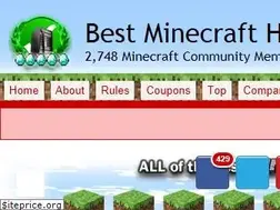 Sites similar to bestminecrafthosts.com