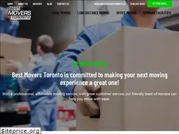Sites similar to bestmoverstoronto.ca