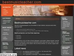 Sites similar to bestmusicteacher.com