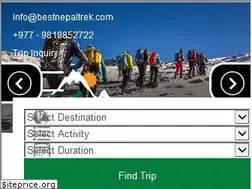 Sites similar to bestnepaltrek.com