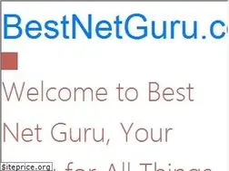 Sites similar to bestnetguru.com