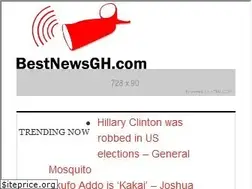 Sites similar to bestnewsgh.com