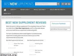 Sites similar to bestnewsupplements.com