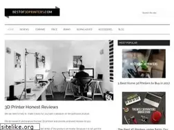 Sites similar to bestof3dprinters.com