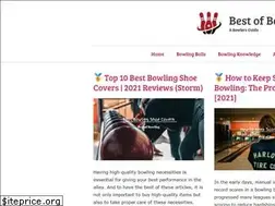 Sites similar to bestofbowling.com