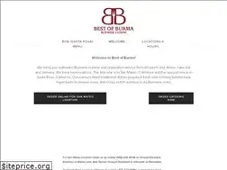 Sites similar to bestofburmacuisine.com