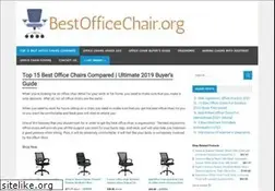 Sites similar to bestofficechair.org