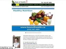 Sites similar to bestofhealth.ca