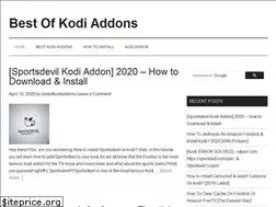 Sites similar to bestofkodiaddons.com
