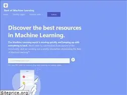 Sites similar to bestofml.com