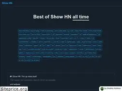 Sites similar to bestofshowhn.com