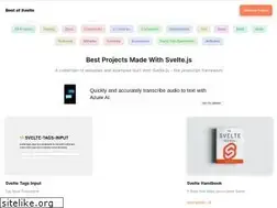 Sites similar to bestofsvelte.com