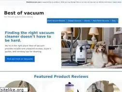 Sites similar to bestofvacuum.com