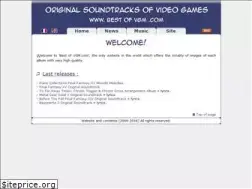 Sites similar to bestofvgm.com