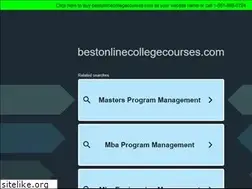 Sites similar to bestonlinecollegecourses.com