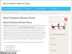 Sites similar to bestpackersmoverspune.com