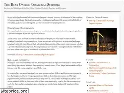 Sites similar to bestparalegalschoolsonline.com