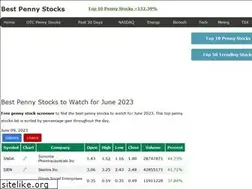 Sites similar to bestpennystocks.org