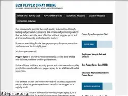 Sites similar to bestpeppersprayonline.com