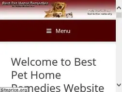 Sites similar to bestpethomeremedies.com