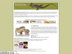 Sites similar to bestpetlizard.com