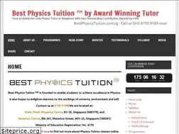 Sites similar to bestphysicstuition.com