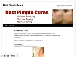 Sites similar to bestpimplecures.com