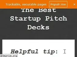 Sites similar to bestpitchdecks.com