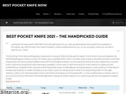 Sites similar to bestpocketknifenow.com