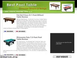 Sites similar to bestpooltablereviews.com