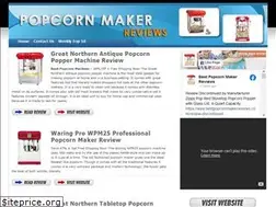 Sites similar to bestpopcornmakerreviews.com